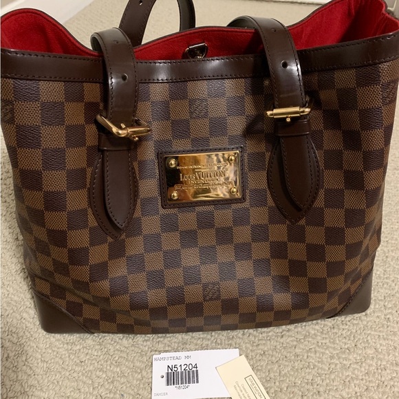 SOLD Louis Vuitton Damier Ebene Tote Bag - Picture 2 of 11